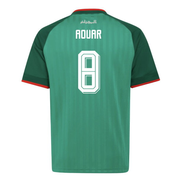 2026-2027 Algeria Away Shirt (Kids) (Aouar 8)-SoccerKits Hub | Buy Soccer Jerseys Online